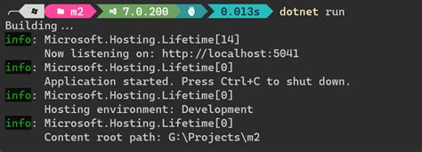 net core 7.0.